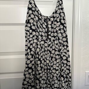 Papillon Black and White Floral Dress